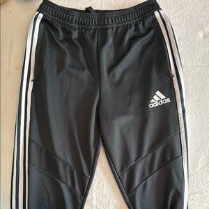 Adidas Charcoal Sweatpants with Elastic Waistband (US M)